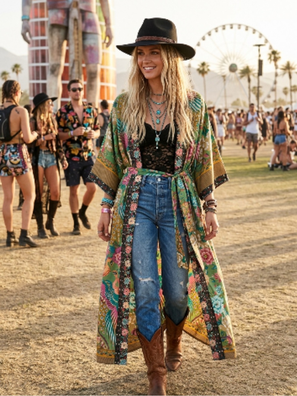 beautiful kimono, one size new
